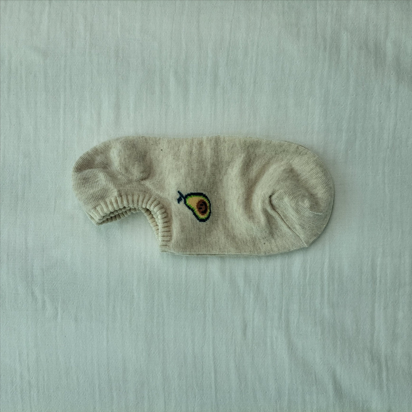 Embroidered No-Show Socks Set (5 Pairs) | Cute Korean-Style Low-Cut Socks